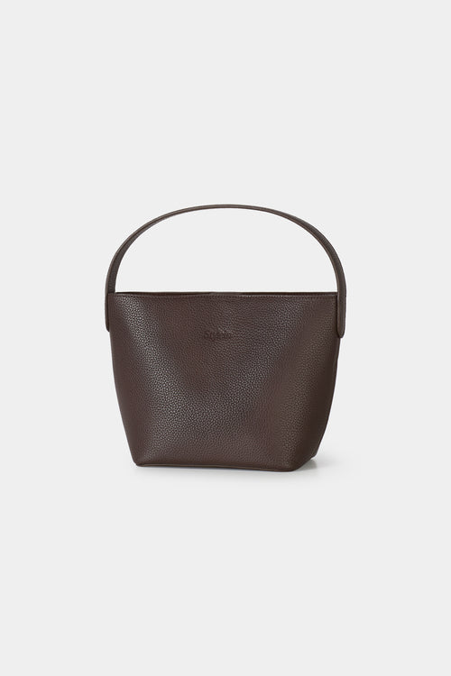 Youness mini bag faux leather coffee stylein packshot
