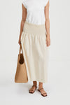 SABRINA TRENCH SKIRT - IVORY