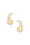 bea hoop earrings laura vann gold
