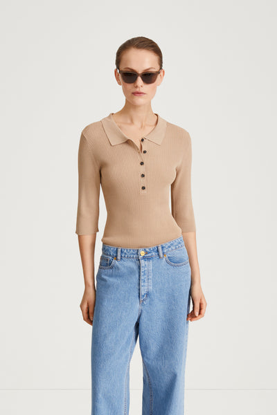 beige-fine-knit-collar-button-