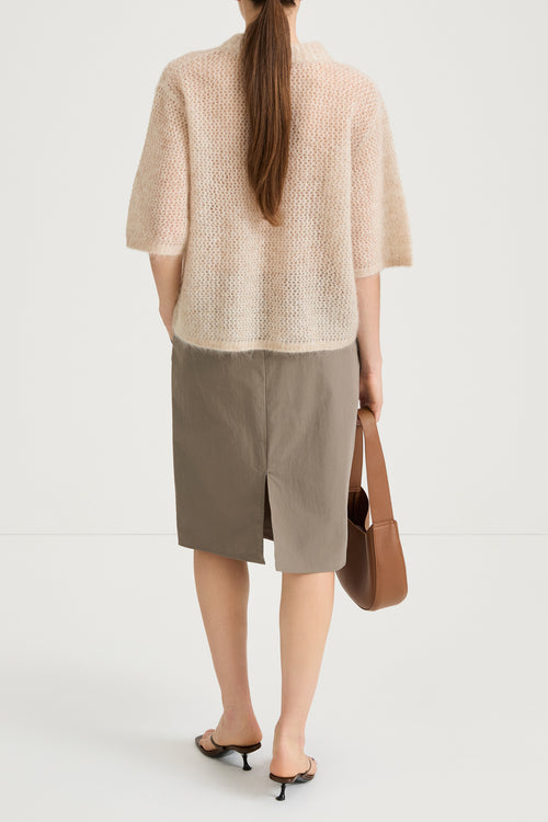 NIA SWEATER - OYSTER