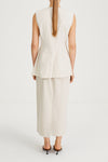 SIRELLA VEST - RAW LINEN