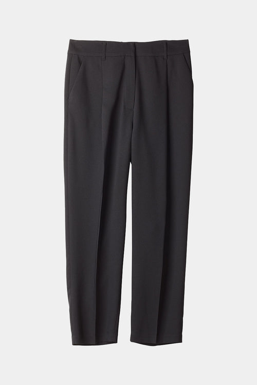 black ankle length suit trousers stylein berga packshot