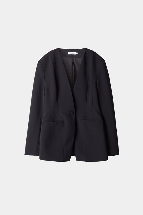 Brielle blazer cinched waist black stylein packshot