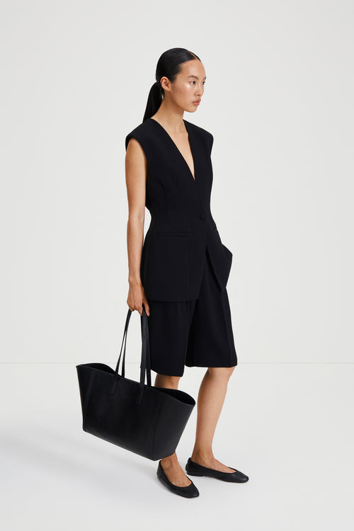 Bore shorts suit black stylein side image