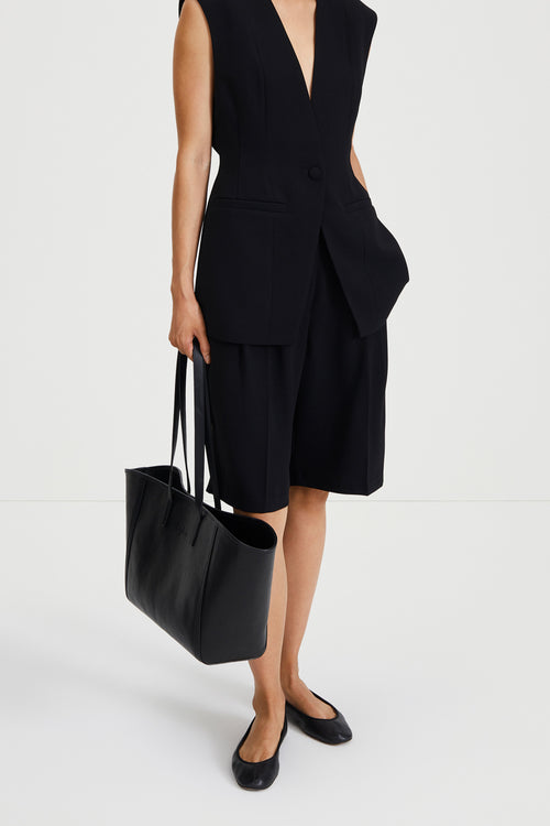 Bore shorts suit black stylein front image