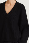 AMINA SWEATER - BLACK