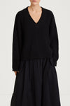 AMINA SWEATER - BLACK