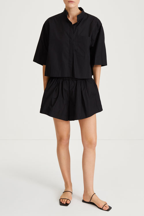 JENESSA SHIRT - BLACK