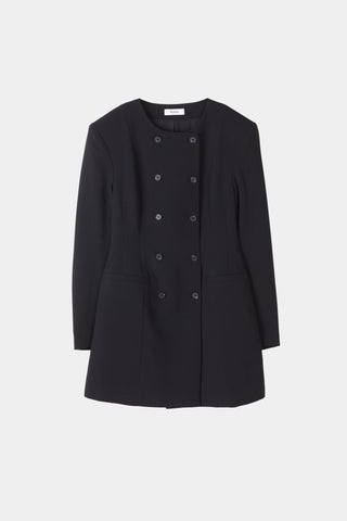 black double breasted mini dress stylein beatrix packshot