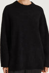 black knit mohair stylein noemi detail