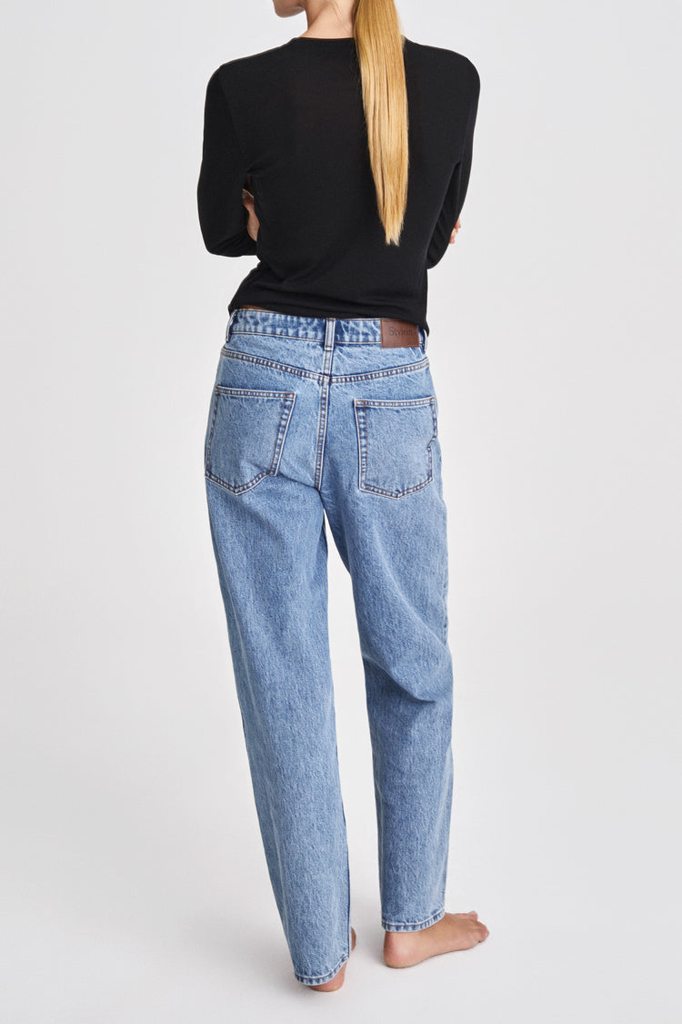  black longsleeve top stylein neapel back