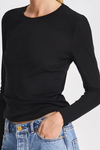 black longsleeve top stylein neapel detail