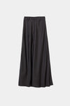 black skirt long satin stylein michelle packshot