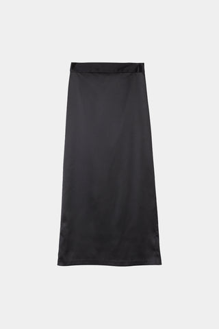 black skirt satin stylein bondeno packshot