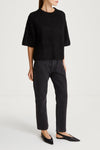 black mohair top nour stylein side