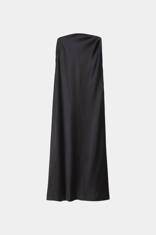 black satin maxi dress blair stylein packshot