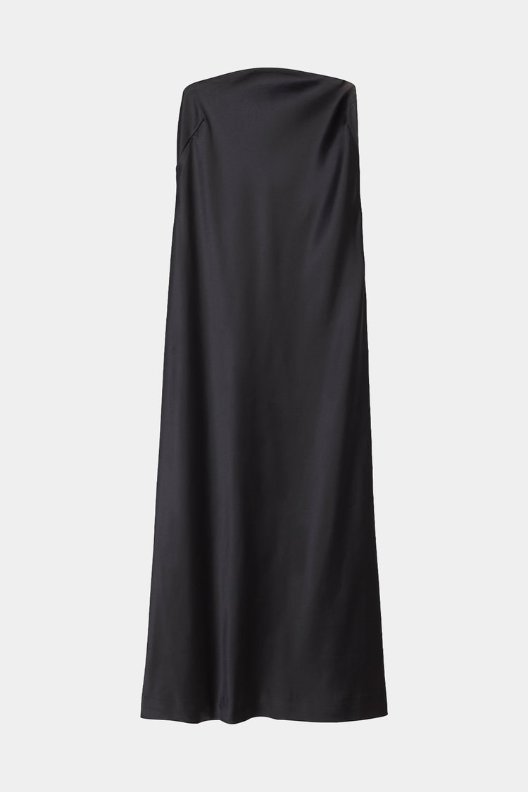 black satin maxi dress blair stylein packshot