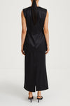 black satin vest stylein balina back