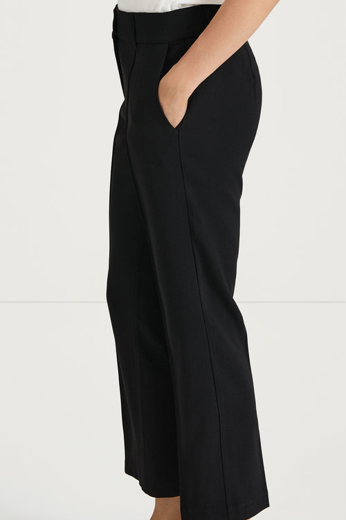 black suit trousers slim fit stylein ben detail