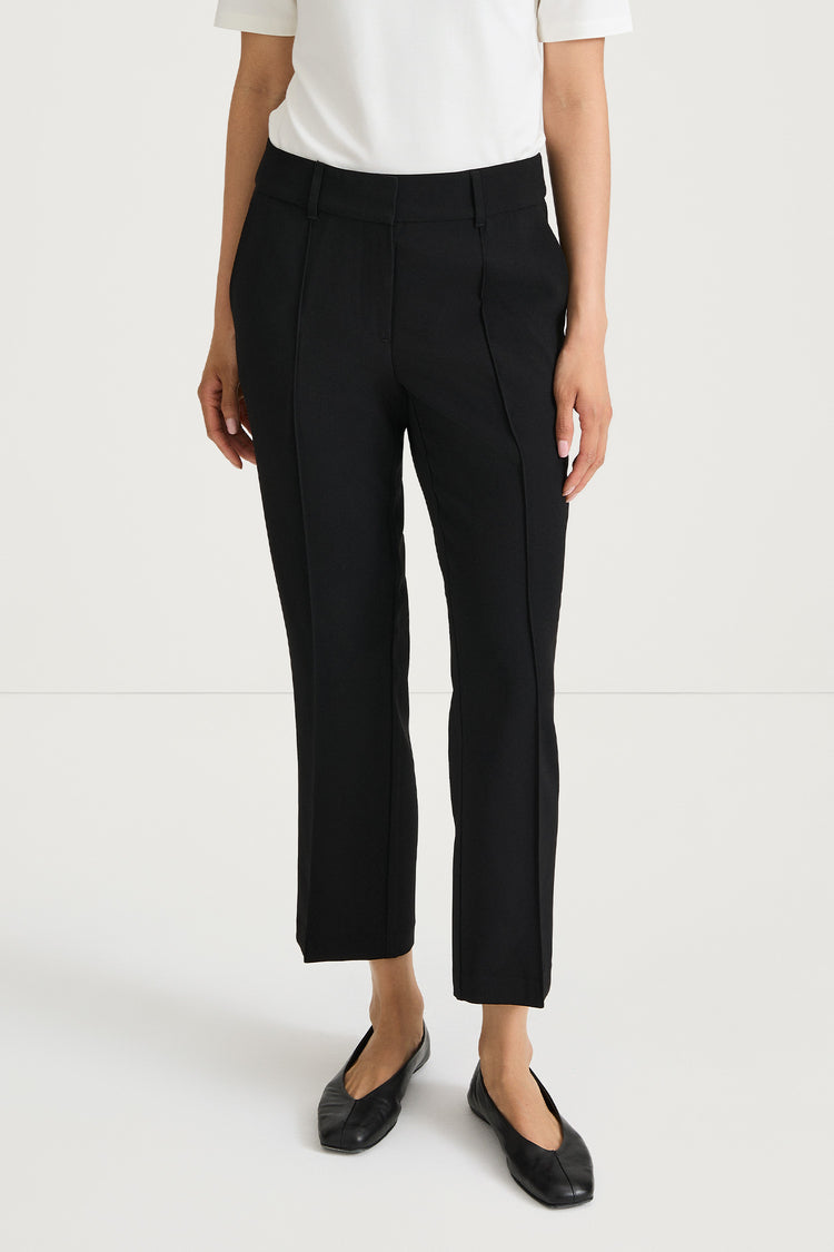 black suit trousers slim fit stylein ben front