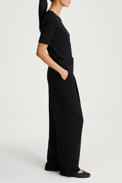 black suit trousers stylein boville back side