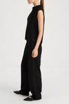 black sweater short sleeve stylein nellie side