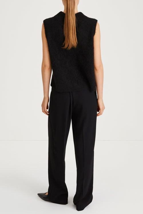 black sweater short sleeve stylein nellie back