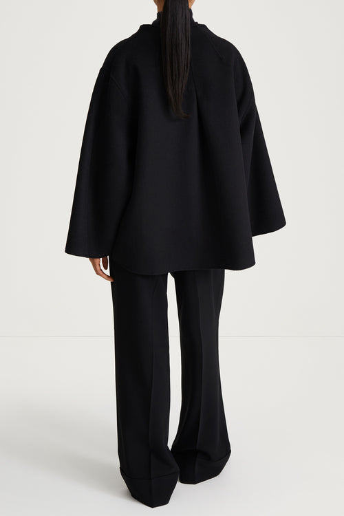 TRITSIS WITH POCKETS JACKET - BLACK