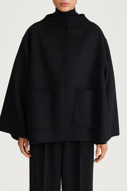 TRITSIS WITH POCKETS JACKET - BLACK