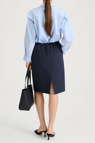 Janis shirt light blue stylein back image