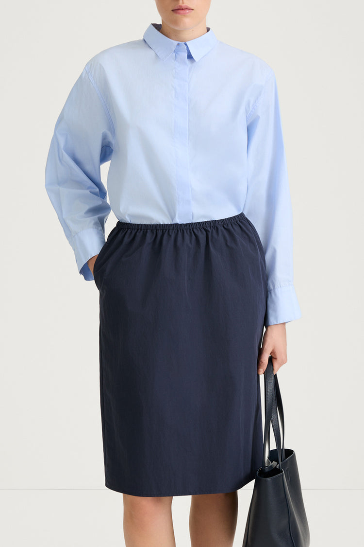 Janis shirt light blue stylein front image close-up