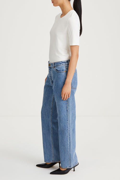 LOOSE FIT DENIM - KIM VINTAGE BLUE