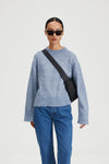 NOELLE SWEATER - DENIM BLUE