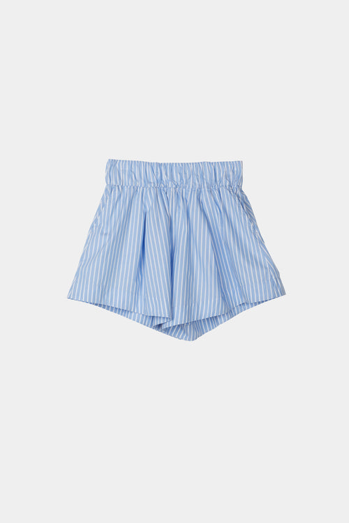 JOJO SHORTS - BLUE / WHITE STRIPE