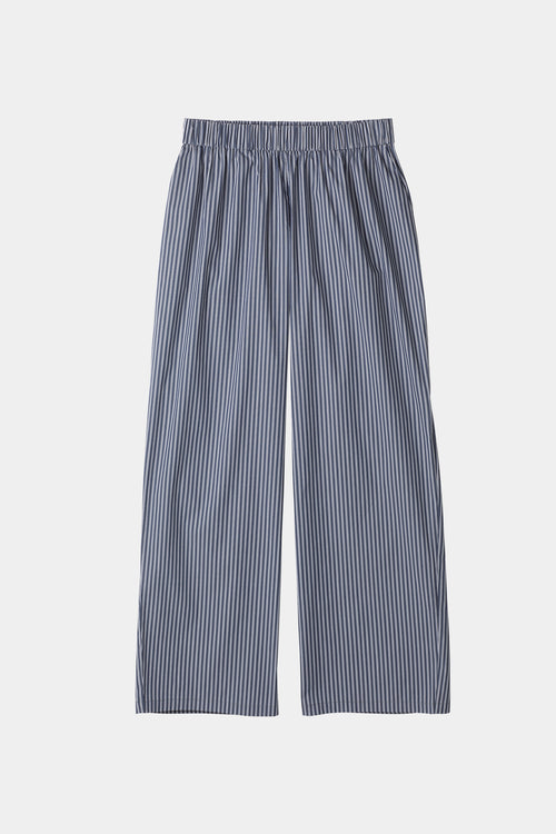 grey striped trousers cotton jessie stylein front