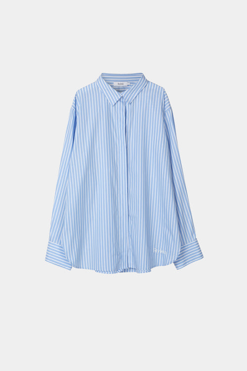 JANSELL SHIRT - BLUE/WHITE STRIPE