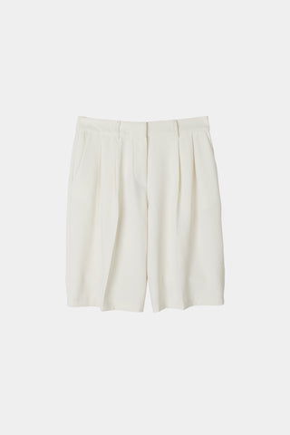 Bore shorts crepe suit ivory stylein packshot