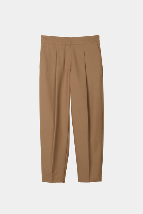 BOSA TROUSERS - BEIGE WOOL