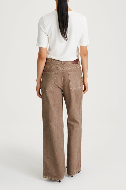 WIDE-LEG DENIM - KAYNE BROWN