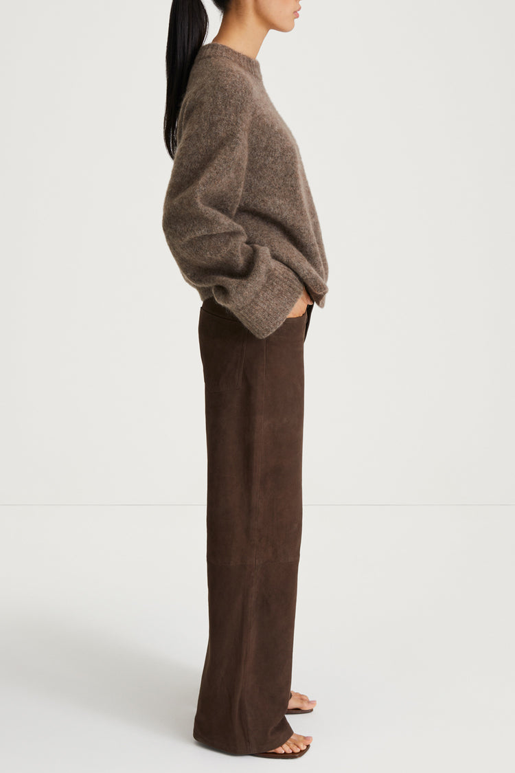 NICLAS SWEATER - BROWN