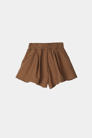 Jojo shorts flared mud brown stylein packshot