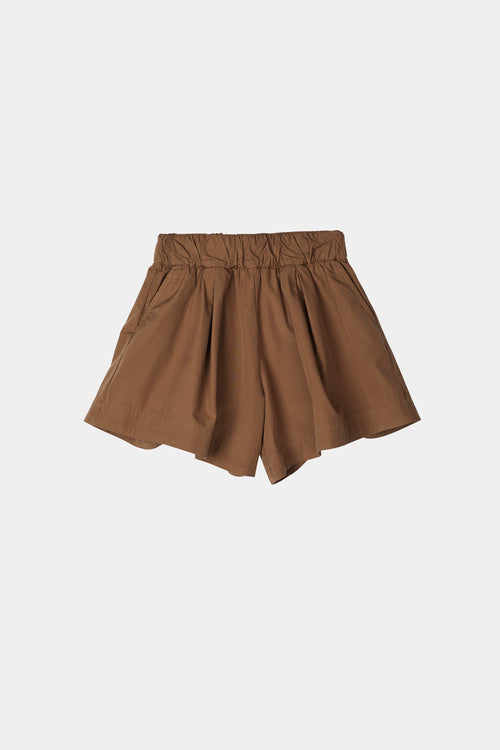Jojo shorts flared mud brown stylein packshot