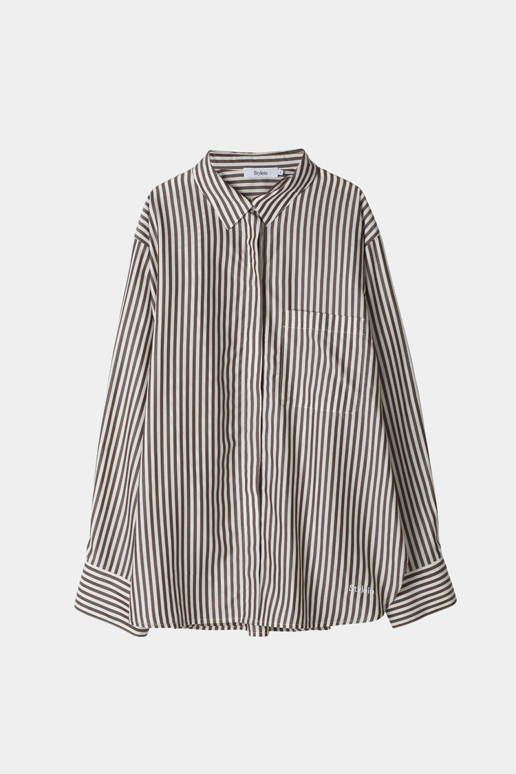 brown stripe shirt jansell stylein packshot