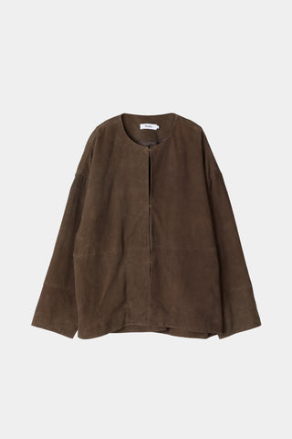 brown suede jacket stylein vana packshot