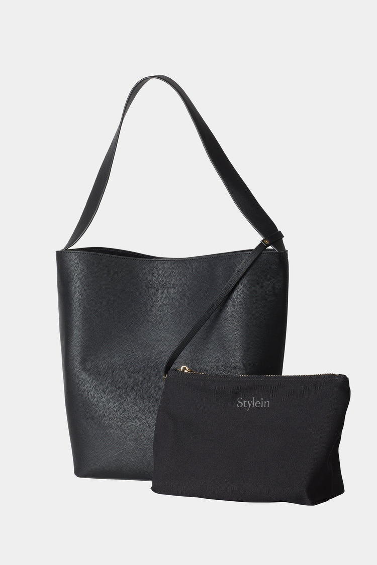 bucket bag black younes stylein packshot inner pouch