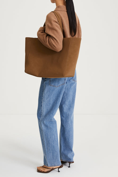 camel cardigan tennis collar stylein halina back