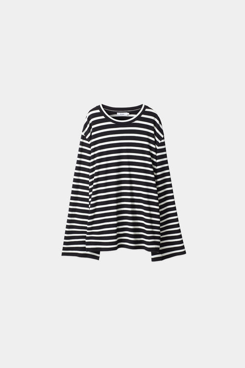 CENTO TOP - BLACK W STRIPES