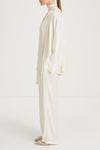 cream blouse womenswear stylein marby back