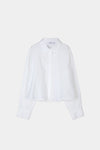 white shirt short cotton stylein 
janselia